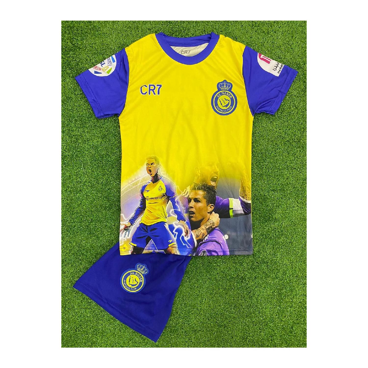 

Комплект шорт из джерси Al Nassr специального дизайна Ronaldo