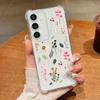 Colorful Flowers Phone Case For Samsung Galaxy S25 Edge S24 FE S25 S24 S23 S22 Ultra A36 A56 A16 A55 A54 A15 5G Clear TPU Cover