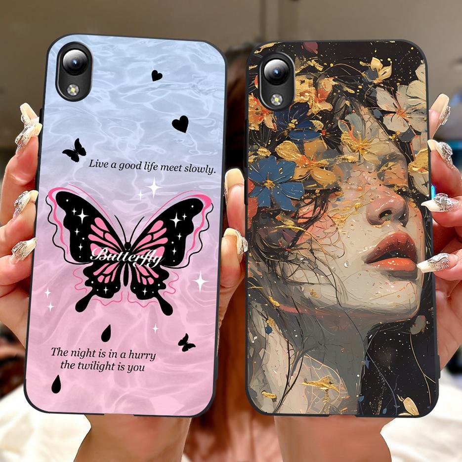 For ZTE Blade A3 2019 Case Blade A3 Lite Stylish Painted Cover Soft Silicone Phone Case For ZTE Blade A5 2019 A32019 Fundas Bags