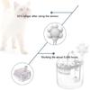 Energy Saving Cat Fountain  Motion Sensor Quiet Water Dispenser Control Switch  Living Room