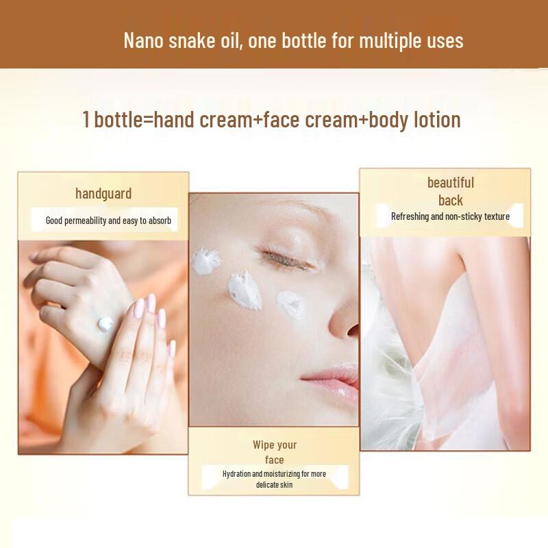 Longliqi Snake Oil Essence SOD Moisturizing Cream