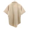 Flying Cross 70s vintage Short sleeve Poly shirt beige military Men's Used