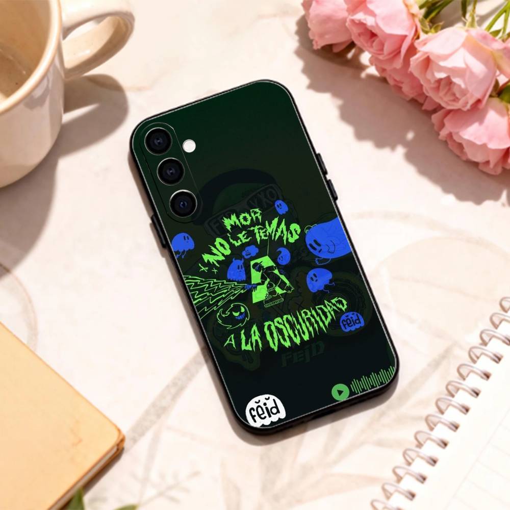 S-Singer F-Feid Ferxxo S-SIXDO phone Case For Samsung Galaxy A73,A72,A71,A70,A53,A52,A51,Others Soft Black Shell