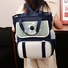 The New Schoolbag Is High-value, Fresh, Sweet and Cute Cartoon Make-up Bag for Level 1-3 Students, Light and Multi-purpose Backpack.