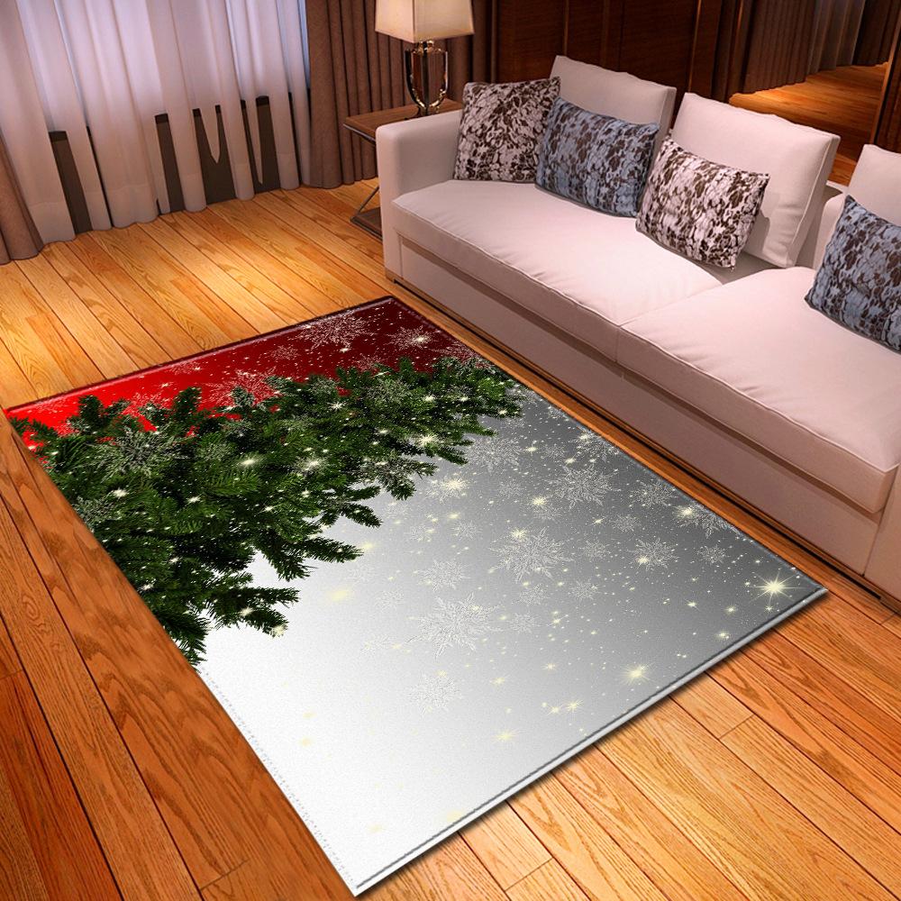 Christmas Living Room Floor Mat Bedroom Dining Room Carpet Carpet Doormat