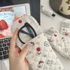 Hello Kitty Cartoon Sunglasses Storage Pouch Portable Fleece-Lined Sunglasses Case Sun Glasses Storage Bag Eyewear Pouch