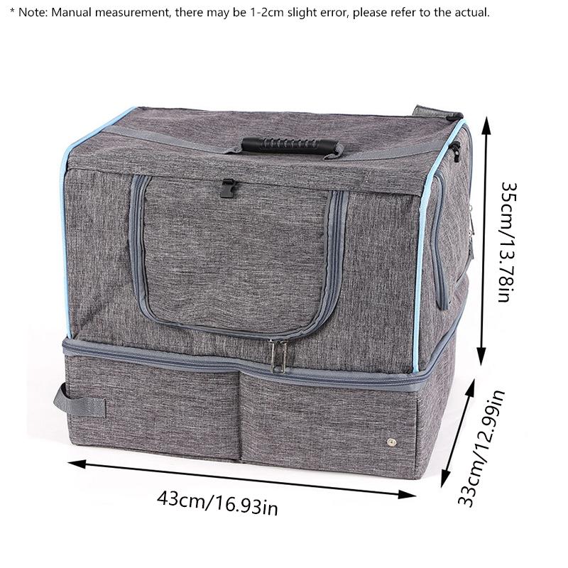 New Oxford Cloth Cat Litter Box Is Foldable Waterproof Portable And Waterproof For Travel And Outings