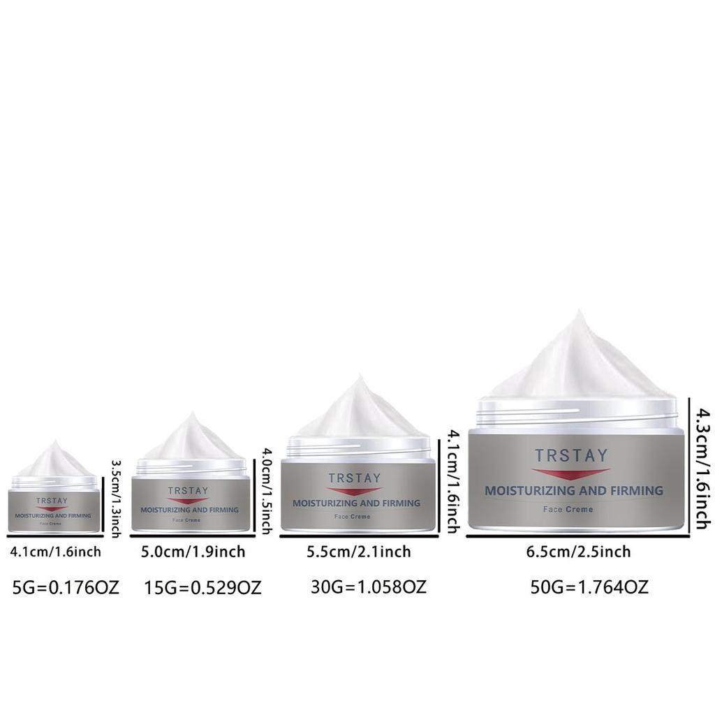 Krém na obličej proti vráskám, zpevňující pleť, bělící a rozjasňující, antioxidační, hydratační krém proti stárnutí