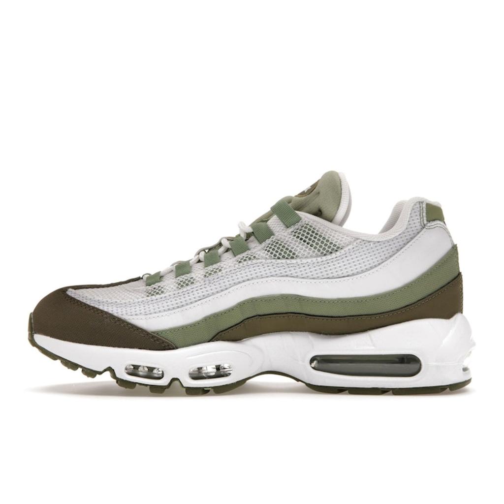 Nike Air Max 95 Białe Oliwkowe Zielone Męskie Sneakersy Średnio-Oliwkowe FD0780-100