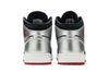Kids' Sneakers Jordan 1 Mid Black Red Silver (GS) Black/Gym Red-Metallic Silver-White