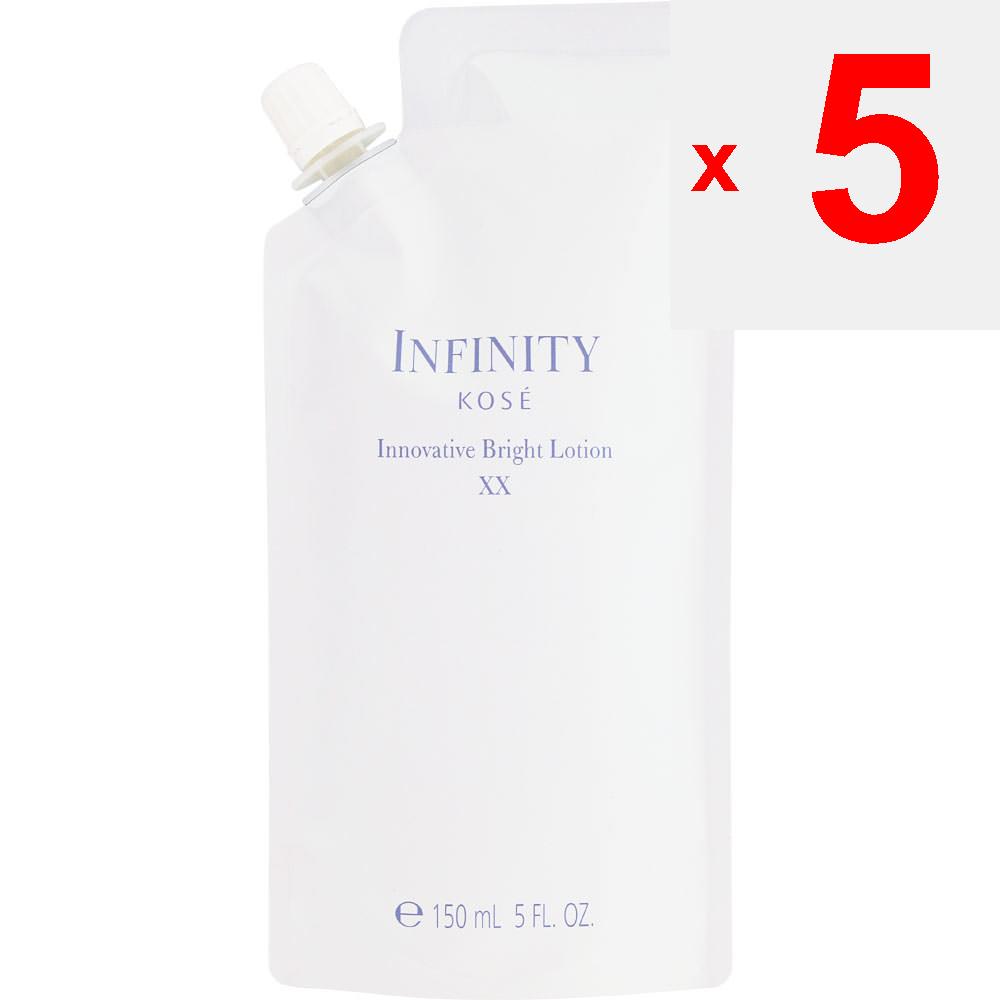 Kose Infinity Innovative Bright Lotion XX (Refill) 150mL (Quasi-drug) After Washing Your Face In the Morning and At Night, Press the Pump and Apply a