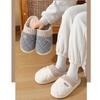 Men'S Cotton Slippers For Winter 2025 New Style Outdoor Indoor Fleece Lined Non-Slip Warm Plush Slippers For Women Winter Edition