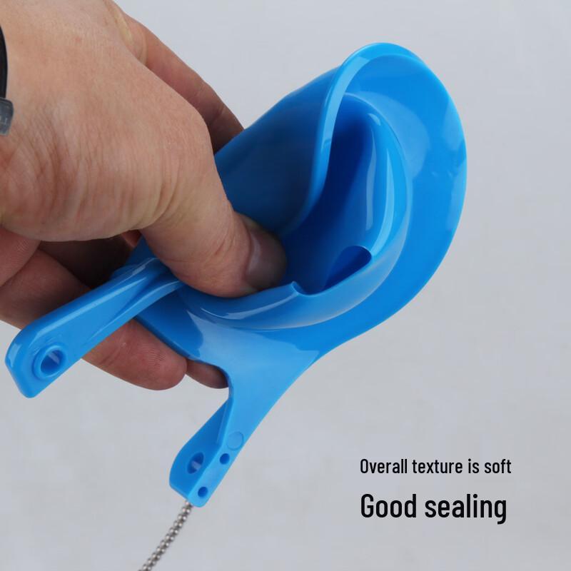 Toilet Cistern 3-inch Blue Flush Valve Flap