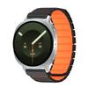 Two Color Magnetic Silicone Band Compatible with Samsung Galaxy Watch9 Watch8 40/44mm Watch 8 Classic 46mm Sport Wrist Bracelet