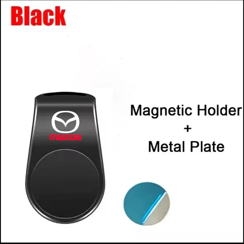 

2025 Горячий Магнитный Держатель для Телефона в Машину на Вентиляционное Отверстие Держатель для GPS Металлическая Магнитная Подставка для Телефона Для Mazda 3 6 Axela Atenza CX 5 MX5 автомобильный кондиционер