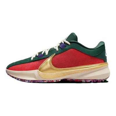 Zoom Freak 5 NRG Keep It A Buck Men Sneakers Green Gym-Red Metallic-Gold DZ2944-600