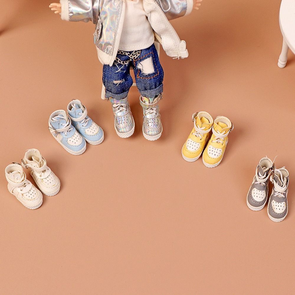 High-Top Obitsu 11 Puppenschuhe Sneakers 1/12 Bjd Freizeitschuhe Anziehen 1/12 Bjd Puppenschuhe Molly