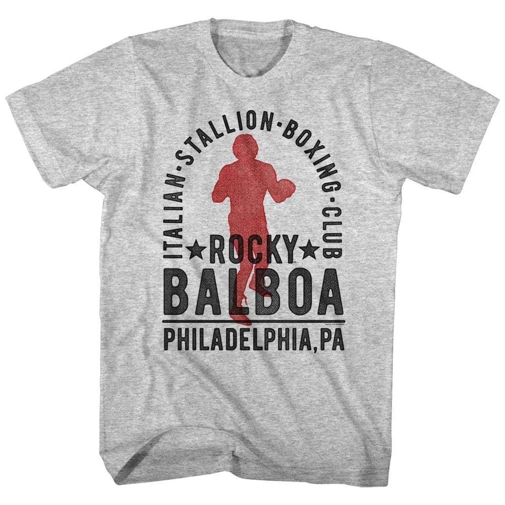 Rocky Balboa Italian Stallion Boxing Club Men s T Shirt S