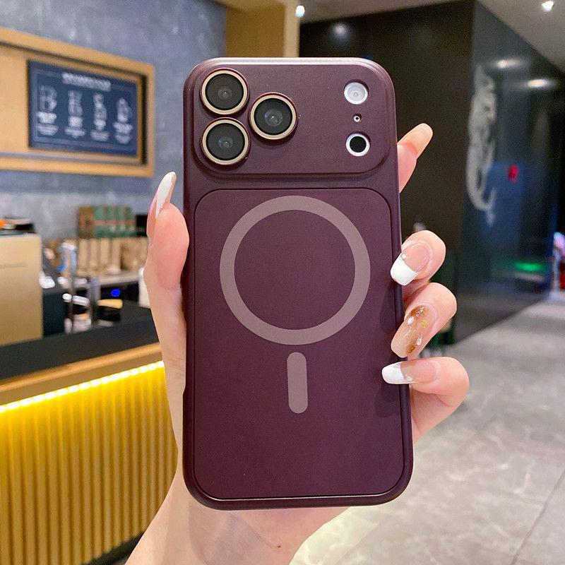

2-in-1 Magnetic Window Case for iPhone 17 Pro Max/16/15/14/13 - Full Coverage, Large iPhone 17 Air