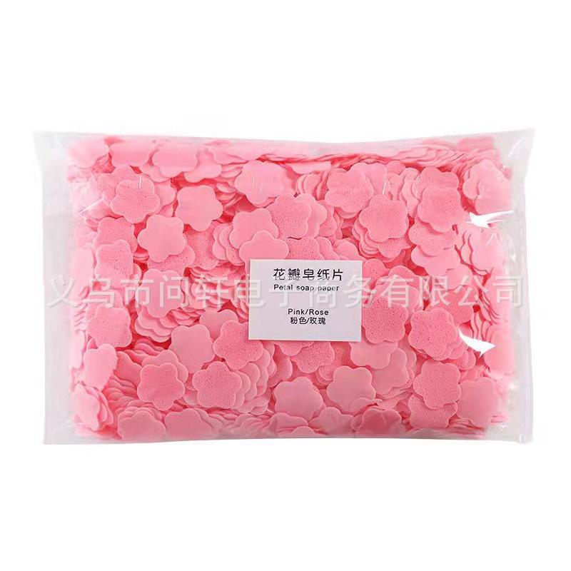 1000Pcs Paper Cleaning Soaps Portable Hand Wash Soap Papers Scented Slice Washing Hand Bath Travel Scented Foaming Soap