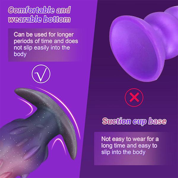 Large Sex Toys, Huge Prostate Silicone Trainer, Large Anal Wearable Soft Long Anal Dilator