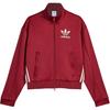 (WMNS) X Wales Bonner Track Top Asia Sizing 'Collegiate Burgundy' Women's JJ2933