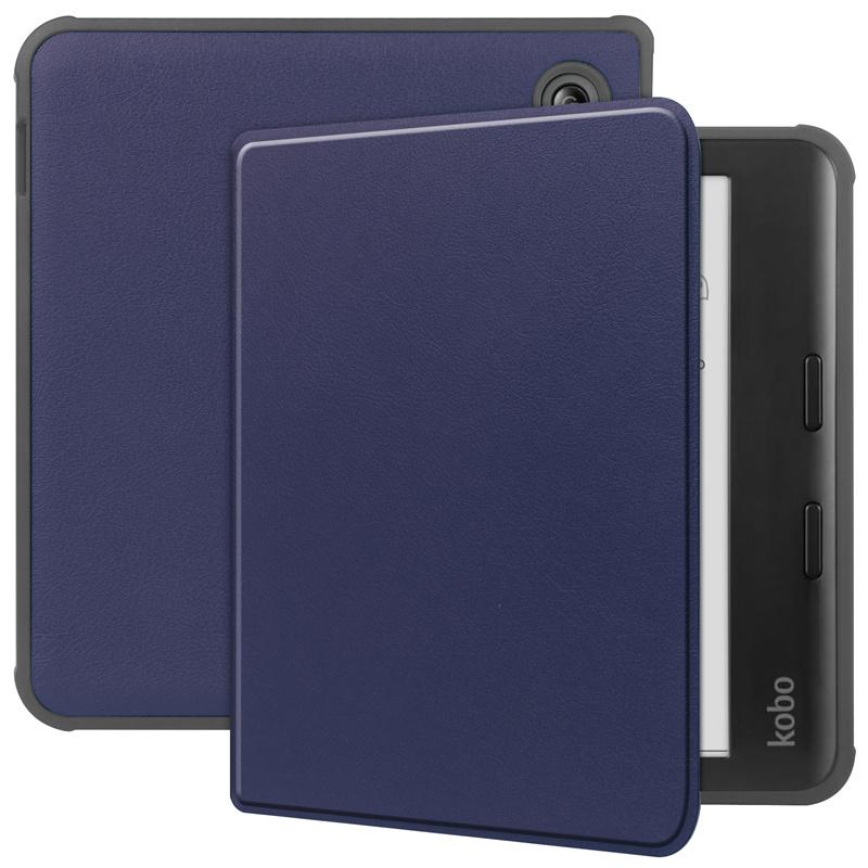 For Funda Kobo Libra Colour 2024 Case 7" Painted Smart Leather Cover for Coque Kobo Libra Colour Case Sleep Cover 7 Inch