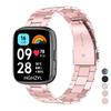 Edelstahlarmband für Redmi Watch 3 Active Armband Smartwatch Metallarmband Gürtel für Xiaomi Redmi Watch3 Active