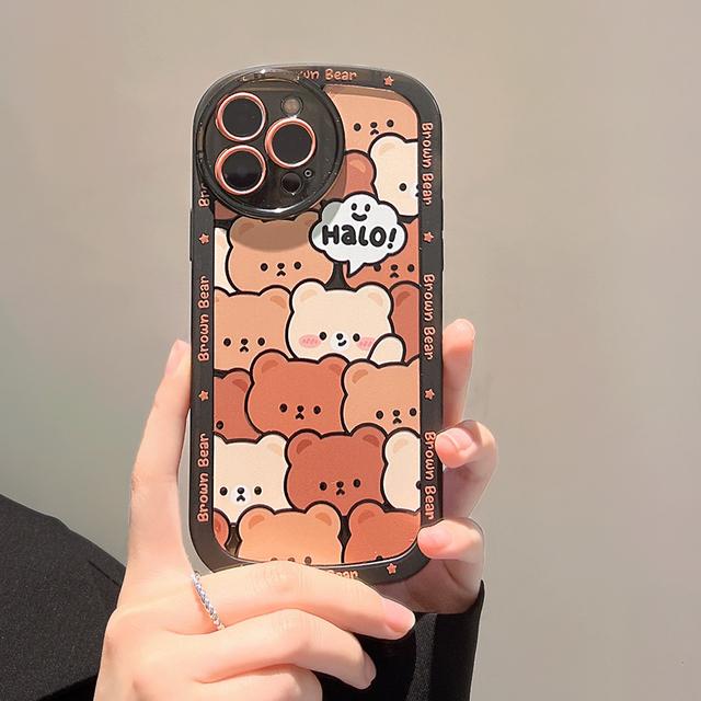 

Прозорий милий мультяшний чохол для телефону для Iphone 13 Pro Чохол для Iphone 11 12 13 Pro Max 7 8 Plus X Xs Max Xr протиударний чохол For iPhone SE 2022