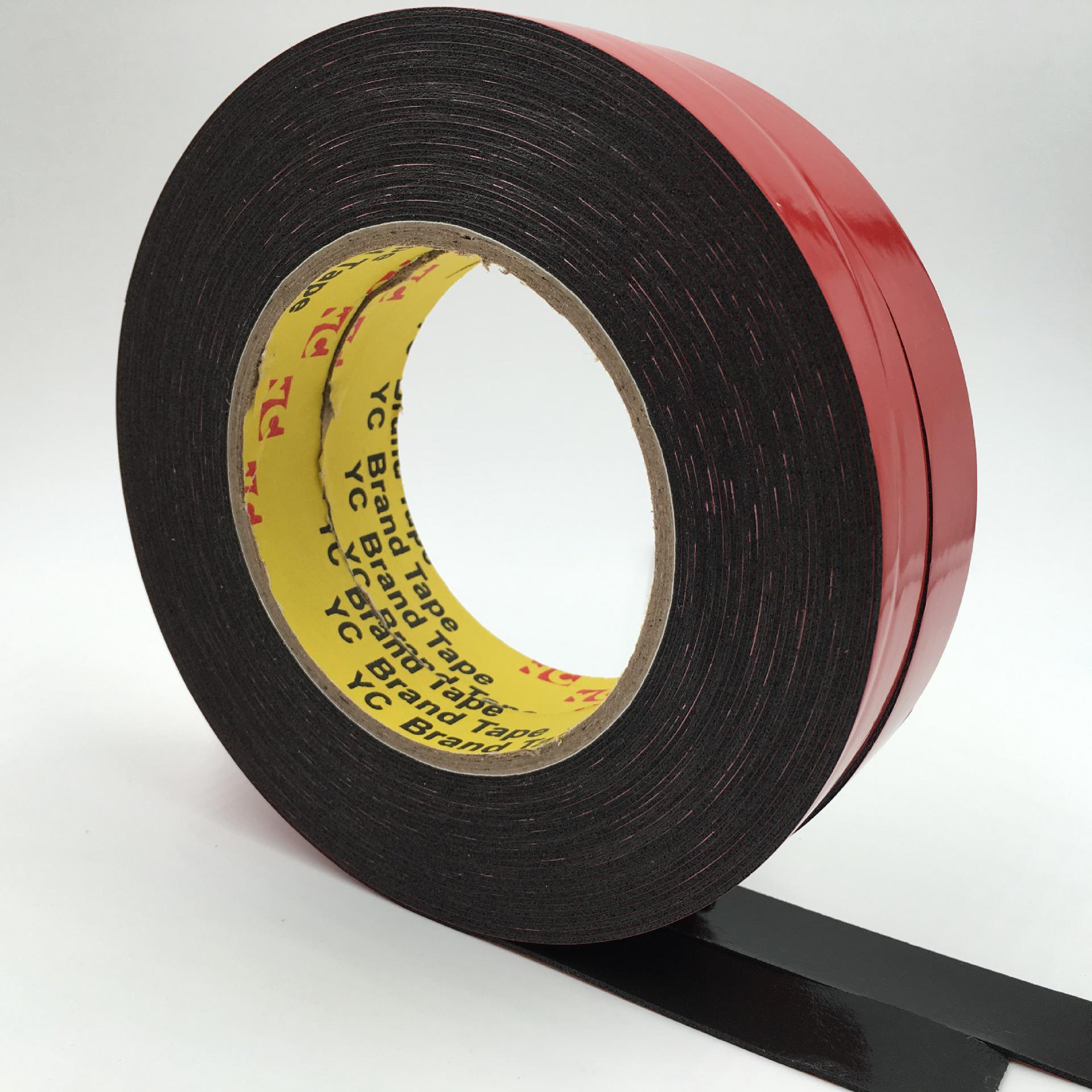 Black & White Double-Sided PE Foam Tape, 1mm Thick 5mm*10m*1mm thick