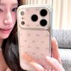 Ins Koreaanse meidenhart zacht mistpoeder strik 17 geschikt voor 17pro Apple 17ProMax mobiele telefoonhoesje iPhone16 all-inclusive 14 nieuw 16Promax beschermend