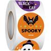 500Pcs/Roll Halloween Candy Bag Sticker Decorative Closures Seal Label Envelope Paster With Strong Adhesive Backing