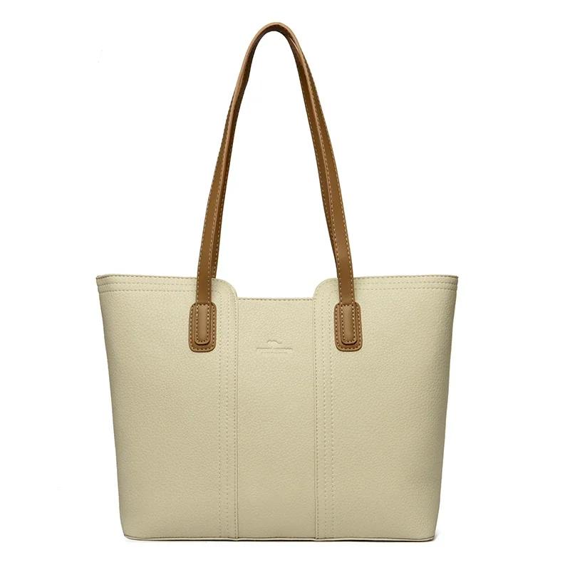 Genuine Brand Women Bags Designer High Quality Soft Leather Large Women Shoulder Bag Messenger Handbag Shopping Messenger