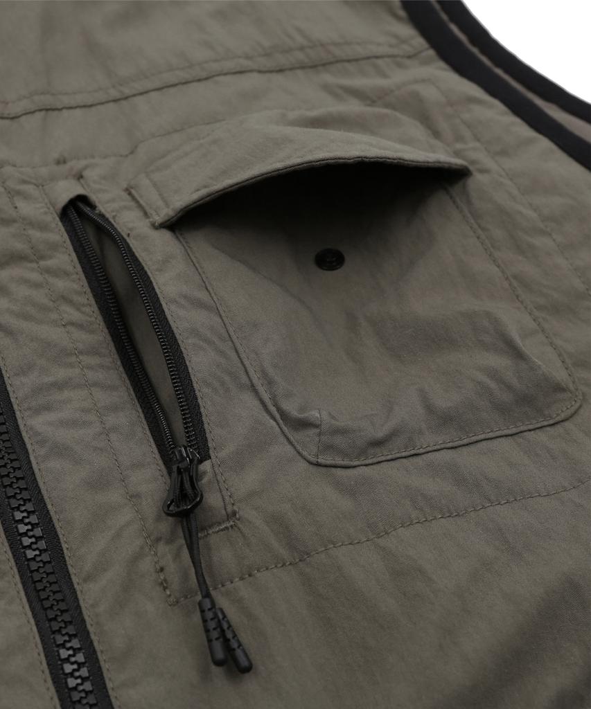 Haveoffduty Mill Multi-Pocket Vest (Stone Khaki)