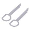 Car Stereo Radio Release Keys Ergonomic Portable Metal Removal Install Tool Universal