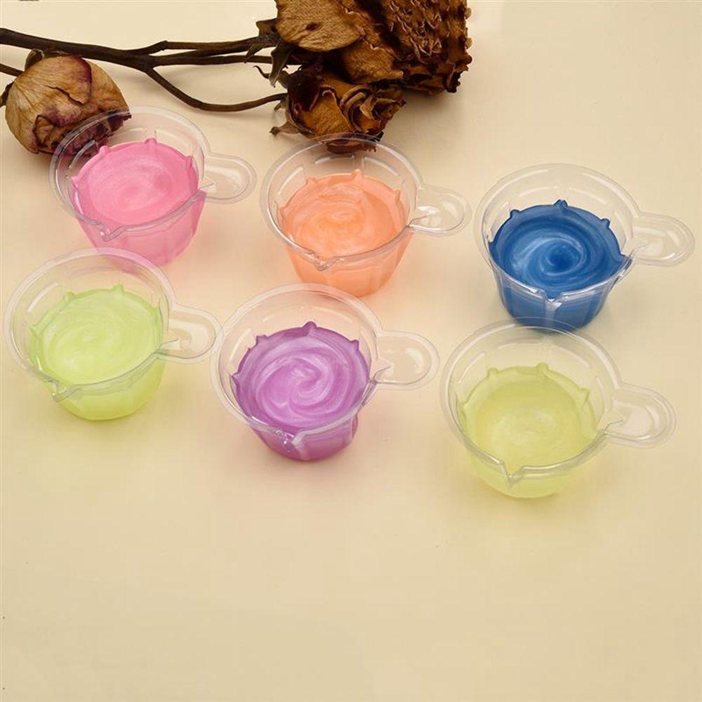 50pcs Resin Epoxy Transparent Plastic Liquid Container Dispensing Cups Palette Cup Mixing Tool