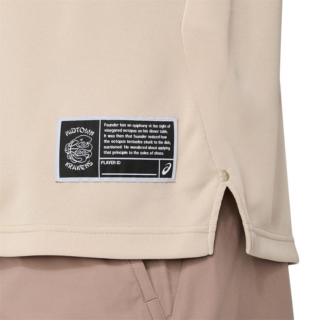 Basketball Wear SHORT SLEEVE 2063A452 Unisex Adult 250 XL [ASICS] (SIMPLY TAUPE)