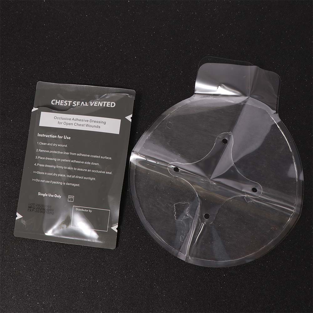 Advanced Adhesive Trauma Sticker Patch Occlusive Adhesive Outdoor Chest Seal  Survival