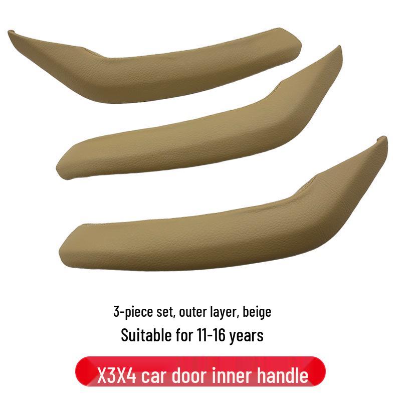 BMW X3/X4 Interior Door Handle Armrest Frame, Inner Pull & Outer Skin, F25/F26 Models