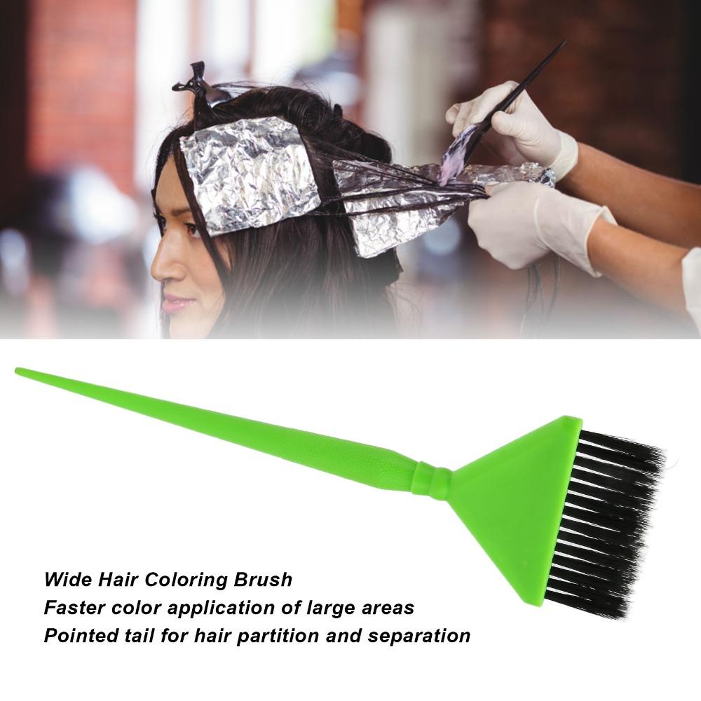 4 Pcs Nylon Fibers Hair Dye Brush Set PP Professional Hair Dye Brush Hair Coloring Brush Home Salon