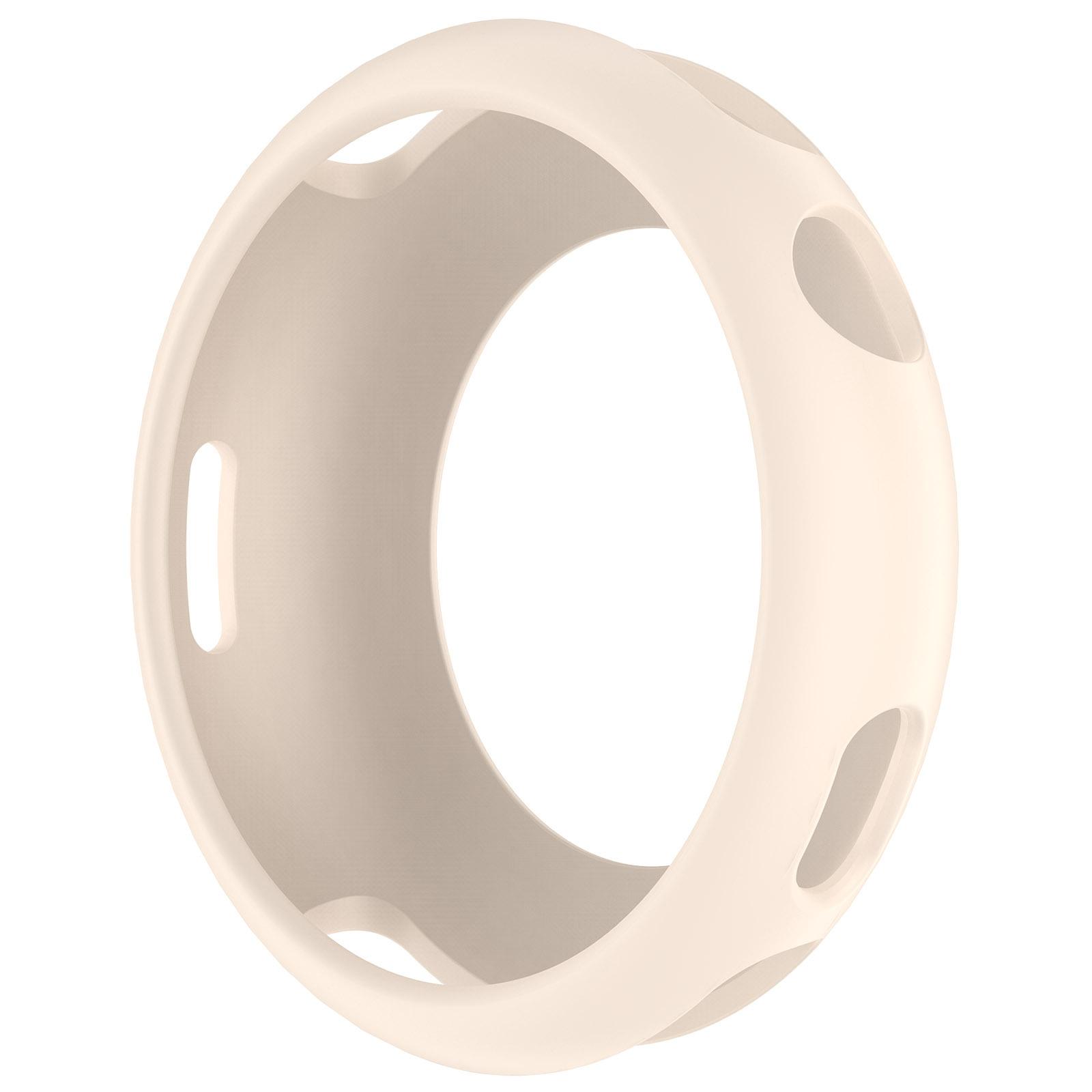 Soft Rubber Watch Case Suit for Vivo Watch 5/IQOO Watch 5 Waterproof Silicone Protective Watch Cover for Vivo Watch 5
