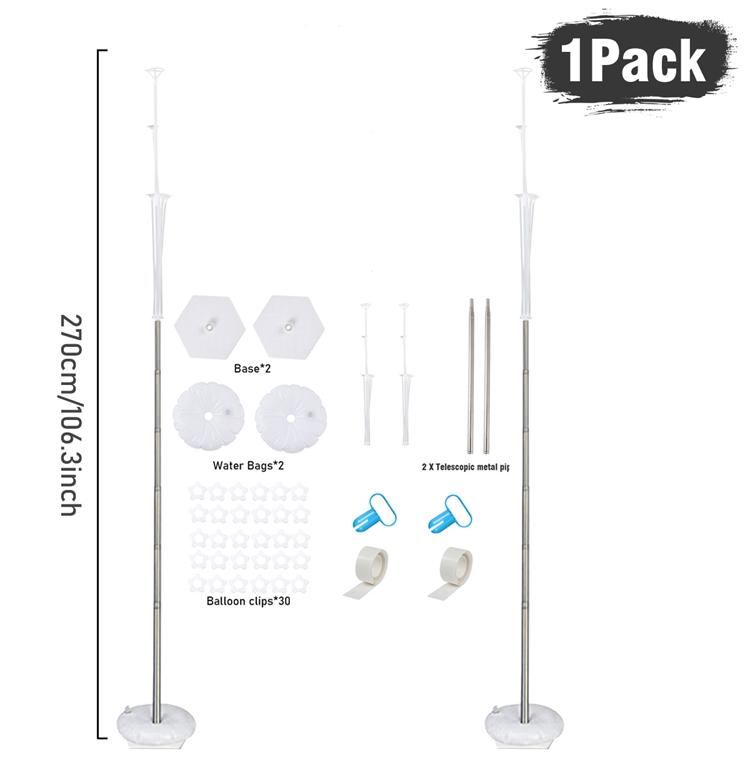 

Комплект для изготовления арок из воздушных шаров, обычная полуарочная подставка для воздушных шаров с основанием, принадлежности для празднования дня рождения, декор для свадебной вечеринки As picture