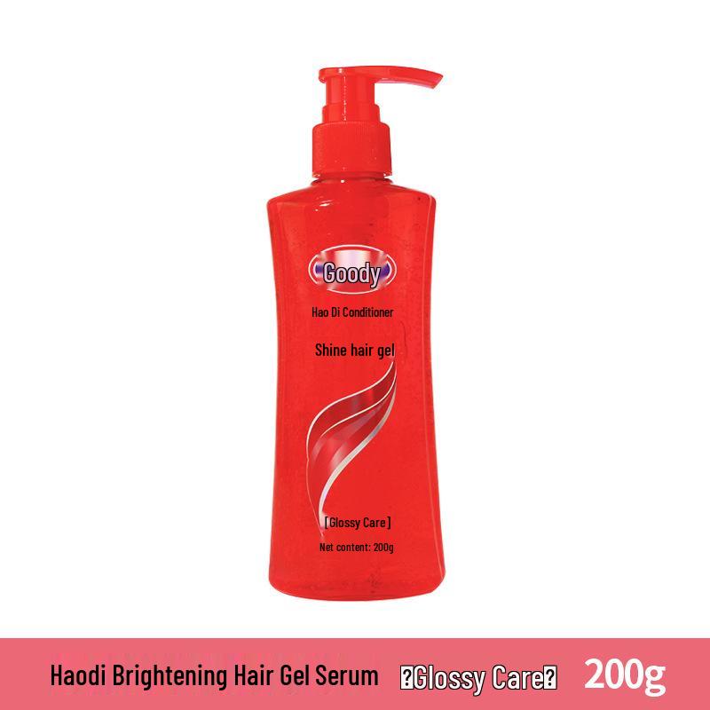 Haodi Shine Essence Gel 200g - Strong Hold, High Elasticity, Moisturizing & Nourishing Hair Styler.