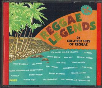 

CD VARIOUS Reggae Legends 21 Greatest Hits Of RRTG7753 ROHIT US Reggae Ska Dub Used