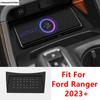 Für Ford Ranger 2024 2025 Kabelloses Ladegerät Handy-LadePad Silikagel Innenraum-Modifikation Schutz Zubehör