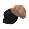 Solid Color Retro Summer Girl Korean Style Octagonal Hat Women Mesh Berets Navy Hat Painter Cap