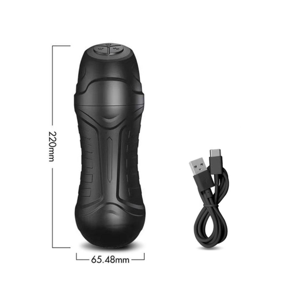 Automatický mužský masturbační pohár Vakuový stimulátor Kouření Vaginální masturbace pro muže Kočička sexuální hračky pro muže 18