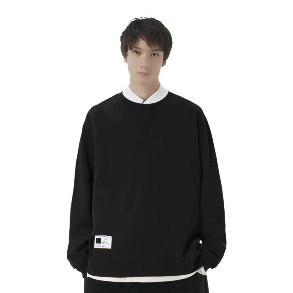 Li Ning Sports Life Collection Sweatshirt Men's Black AWDT073-4