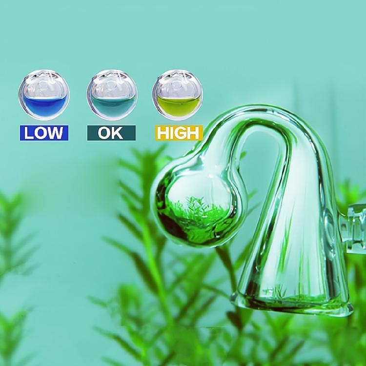 Glass Drop Checker CO2 Indicator for Planted Aquariums Easy to Use 4 Options