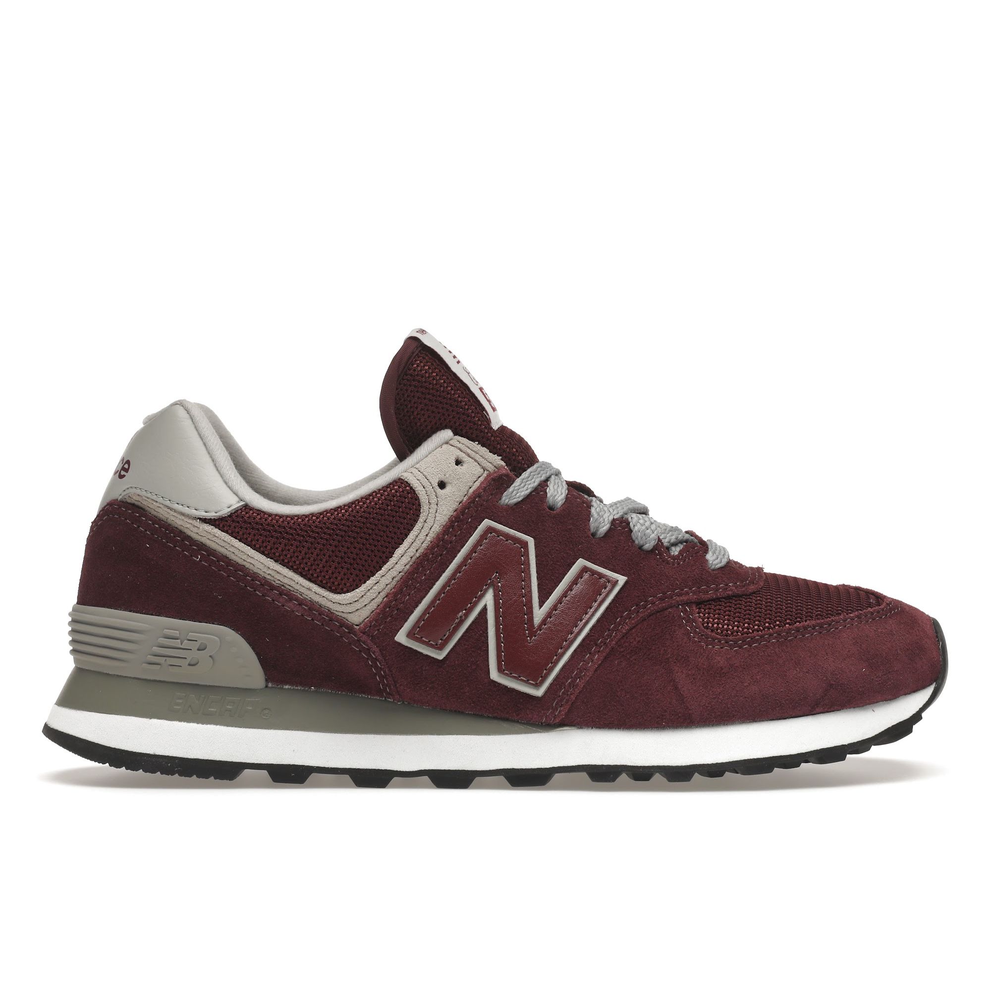 

Кроссовки унисекс New Balance 574 бордовые красные ML574EGB